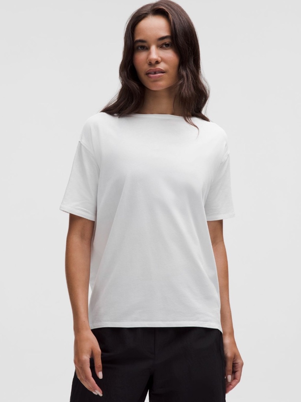 Lululemon Back in Action White Shirt